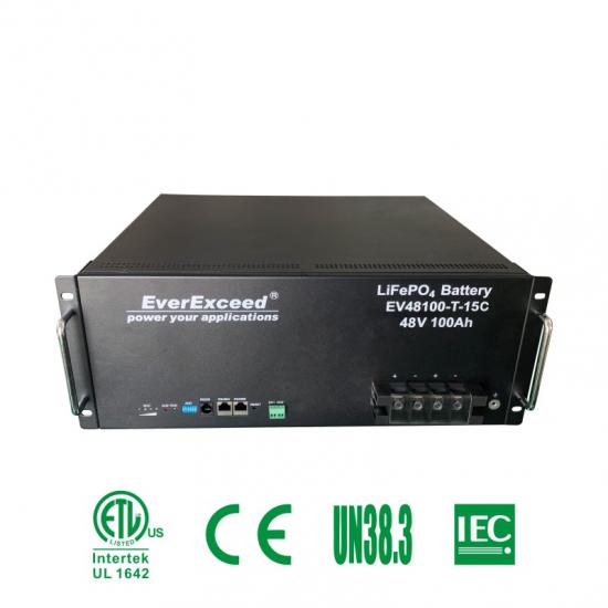 UL Approval Backup Power Household Energy Storage Solution 48V100ah LiFePO4 Battery